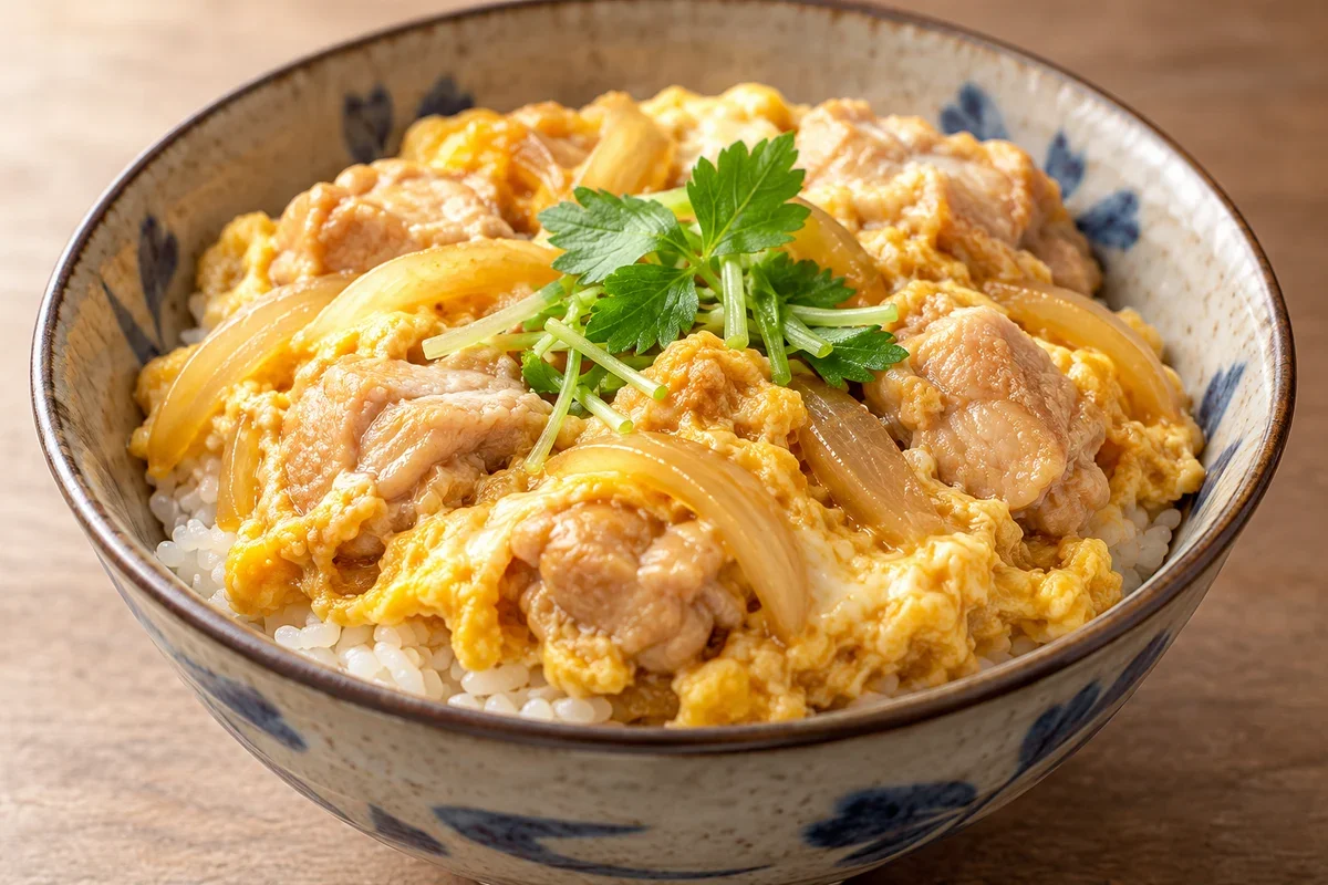Как приготовить оякодон с курицей